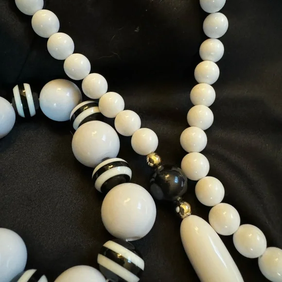 SET Necklace 22 in Bracelet 6.5 to 7in stretchy Chunky Fun Trendy In Tou… - Picture 4 of 11